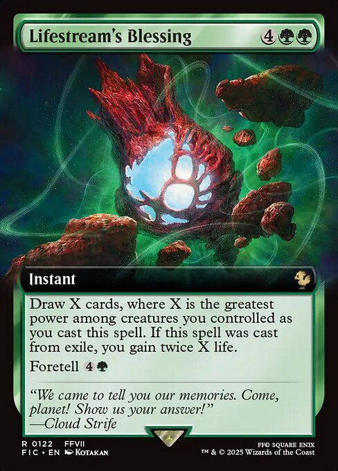 Lifestream's Blessing // Final Fantasy Commander // FIC 122