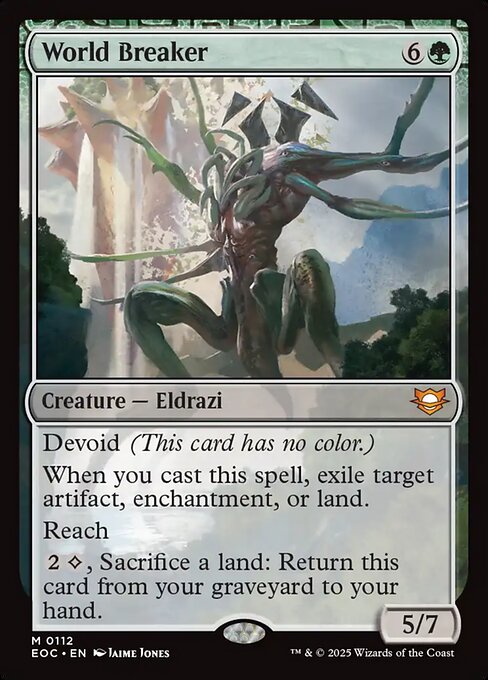 World Breaker // Edge of Eternities Commander // EOC 112