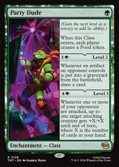 Party Dude // Teenage Mutant Ninja Turtles // TMT 128