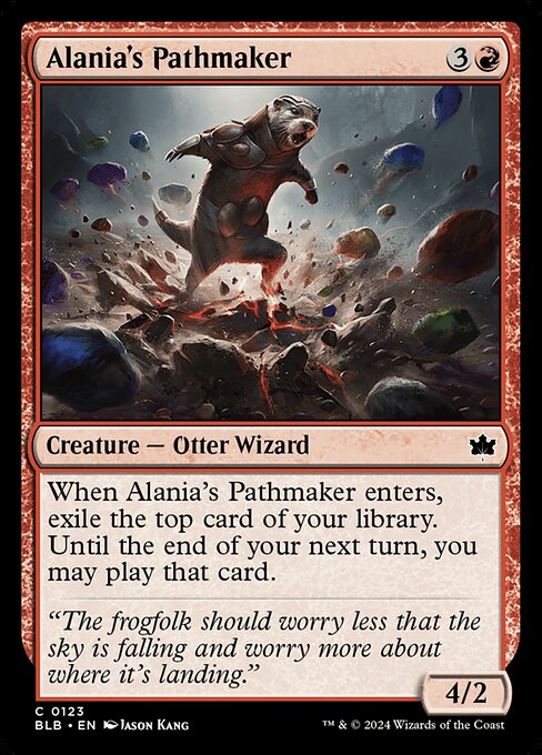 Alania's Pathmaker // Bloomburrow // BLB 123
