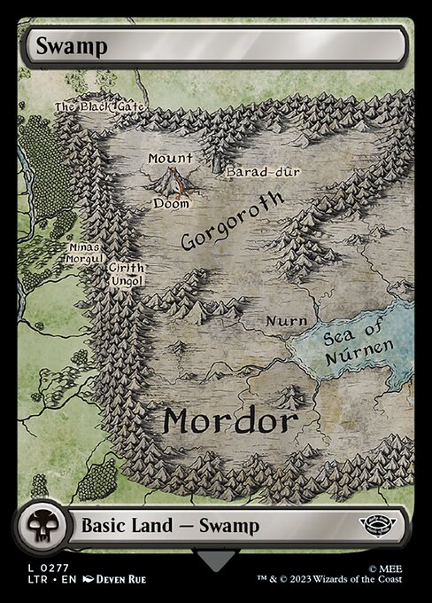 Swamp // The Lord of the Rings: Tales of Middle-earth // LTR 277