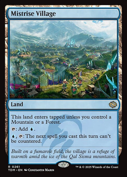 Mistrise Village // Tarkir: Dragonstorm // TDM 261