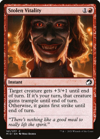 Stolen Vitality // Innistrad: Midnight Hunt // MID 161