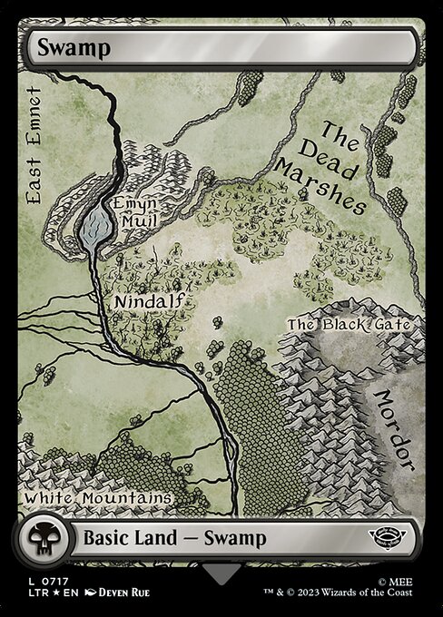 Swamp // The Lord of the Rings: Tales of Middle-earth // LTR 717