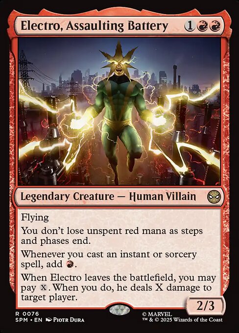 Electro, Assaulting Battery // Marvel's Spider-Man // SPM 76
