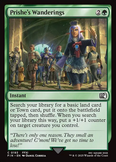 Prishe's Wanderings // Final Fantasy // FIN 193