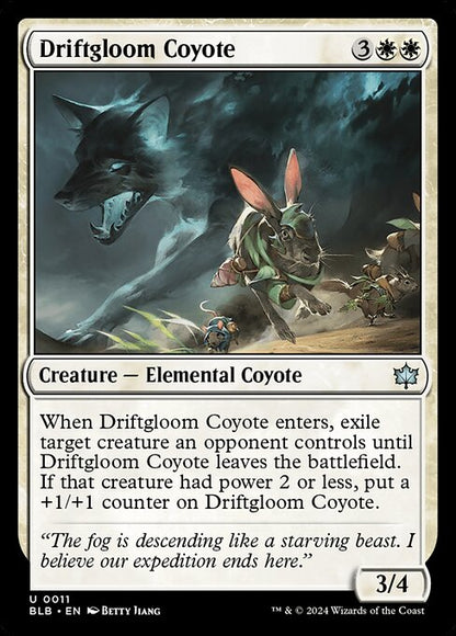 Driftgloom Coyote // Bloomburrow // BLB 11
