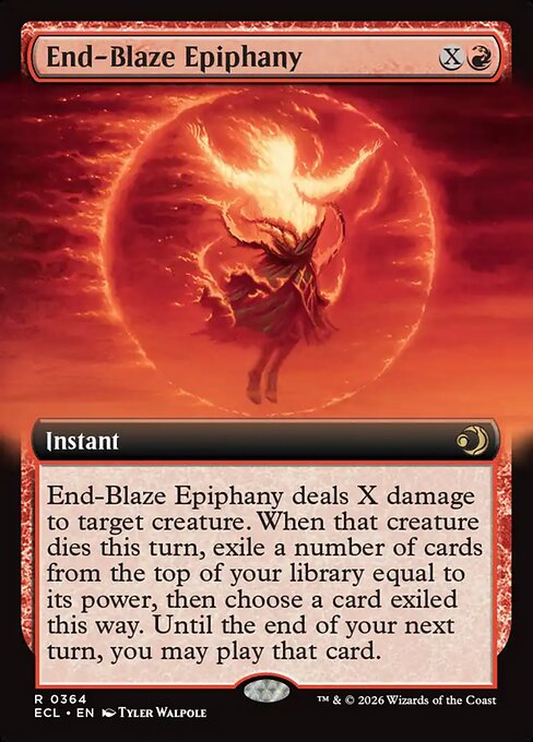 End-Blaze Epiphany // Lorwyn Eclipsed // ECL 364