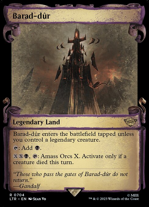 Barad-dûr // The Lord of the Rings: Tales of Middle-earth // LTR 704