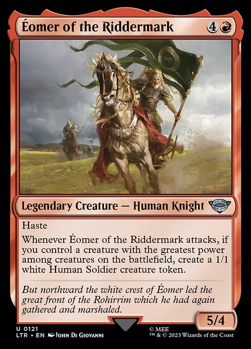 Éomer of the Riddermark // The Lord of the Rings: Tales of Middle-earth // LTR 121