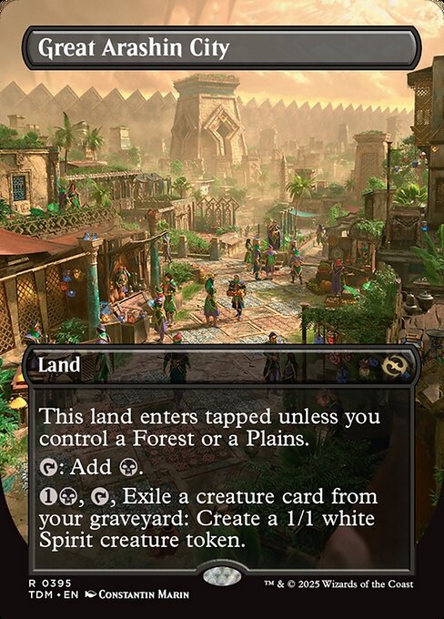 Great Arashin City // Tarkir: Dragonstorm // TDM 395