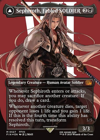 Sephiroth, Fabled SOLDIER // Sephiroth, One-Winged Angel // Final Fantasy // FIN 527