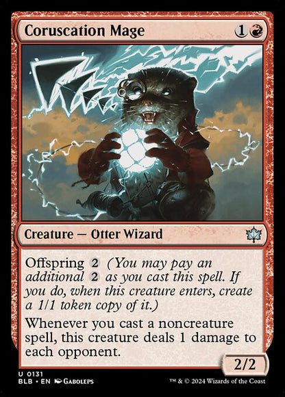 Coruscation Mage // Bloomburrow // BLB 131