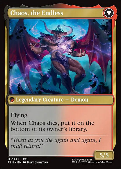 Garland, Knight of Cornelia // Chaos, the Endless // Final Fantasy // FIN 221