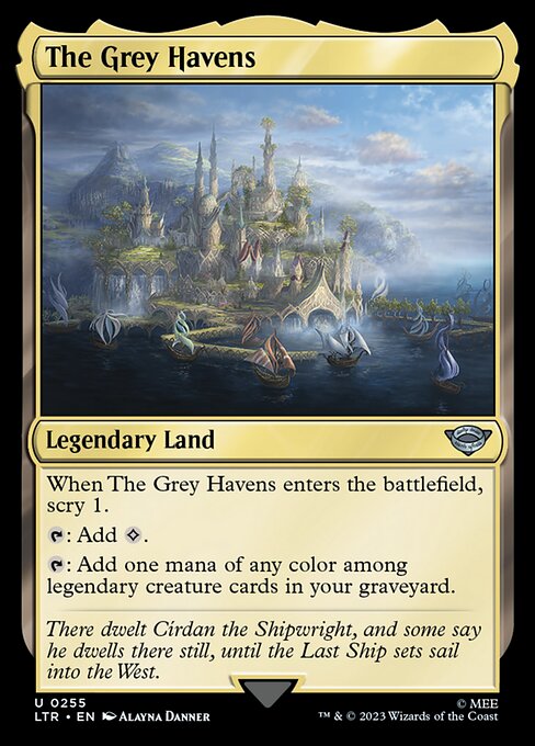 The Grey Havens // The Lord of the Rings: Tales of Middle-earth // LTR 255