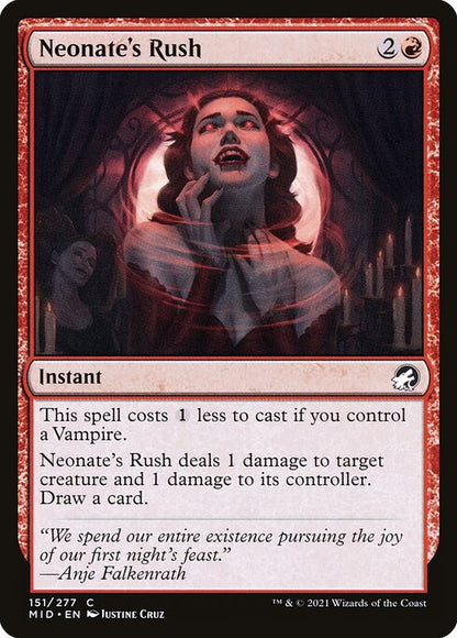 Neonate's Rush // Innistrad: Midnight Hunt // MID 151