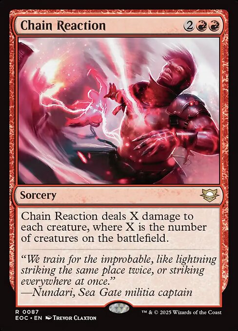 Chain Reaction // Edge of Eternities Commander // EOC 87