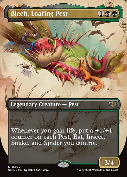 Blech, Loafing Pest // Secrets of Strixhaven // SOS 298
