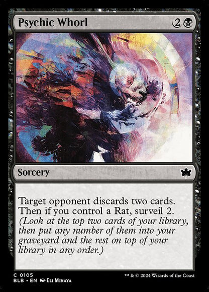Psychic Whorl // Bloomburrow // BLB 105