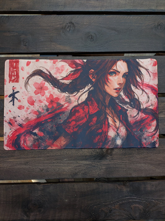 Aerith Gainsborough Playmat Final Fantasy VII 61x35cm Stitched