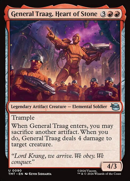 General Traag, Heart of Stone // Teenage Mutant Ninja Turtles // TMT 90
