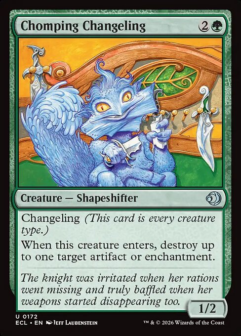 Chomping Changeling // Lorwyn Eclipsed // ECL 172