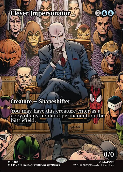 Clever Impersonator // Marvel Universe // MAR 8