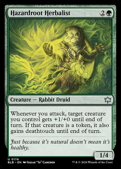 Hazardroot Herbalist // Bloomburrow // BLB 174