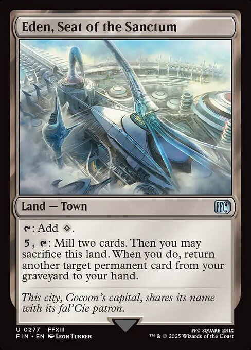 Eden, Seat of the Sanctum // Final Fantasy // FIN 277