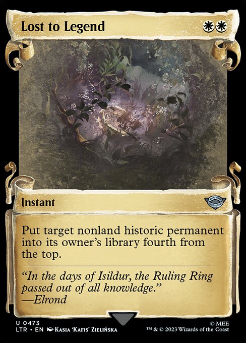 Lost to Legend // The Lord of the Rings: Tales of Middle-earth // LTR 473