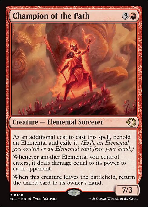 Champion of the Path // Lorwyn Eclipsed // ECL 130