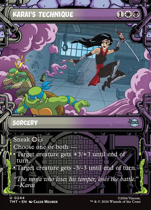 Karai's Technique // Teenage Mutant Ninja Turtles // TMT 244