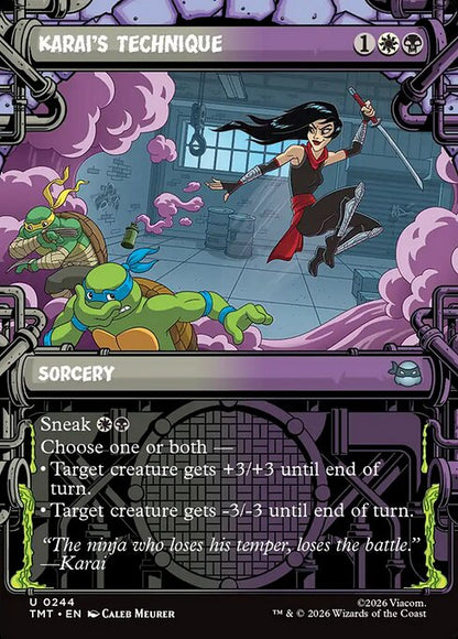 Karai's Technique // Teenage Mutant Ninja Turtles // TMT 244