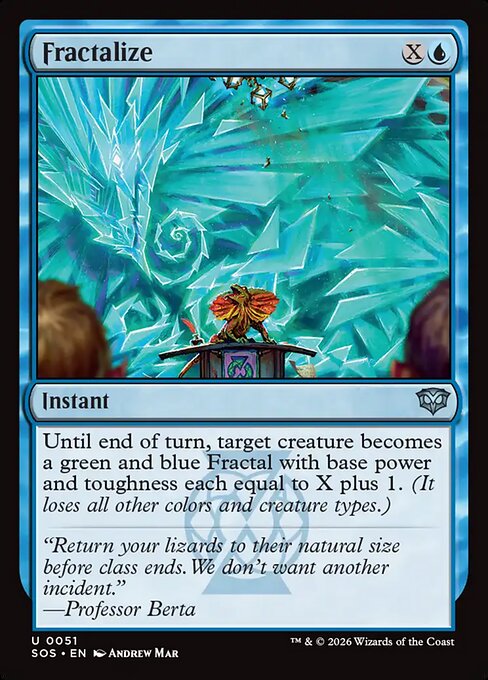 Fractalize // Secrets of Strixhaven // SOS 51