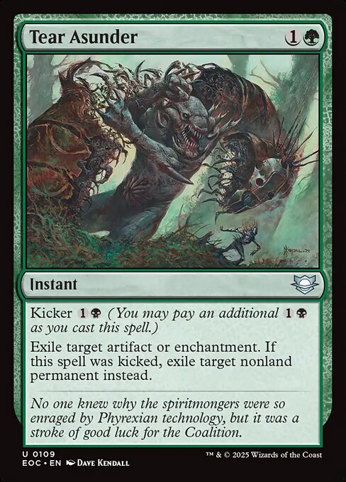 Tear Asunder // Edge of Eternities Commander // EOC 109