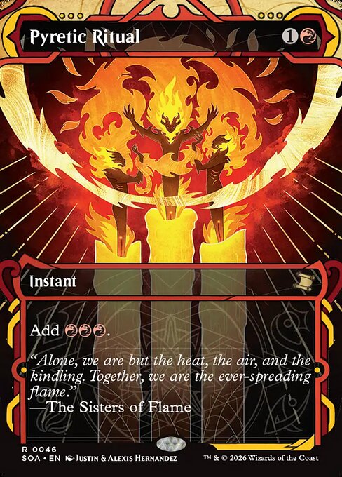 Pyretic Ritual // Secrets of Strixhaven Mystical Archive // SOA 46
