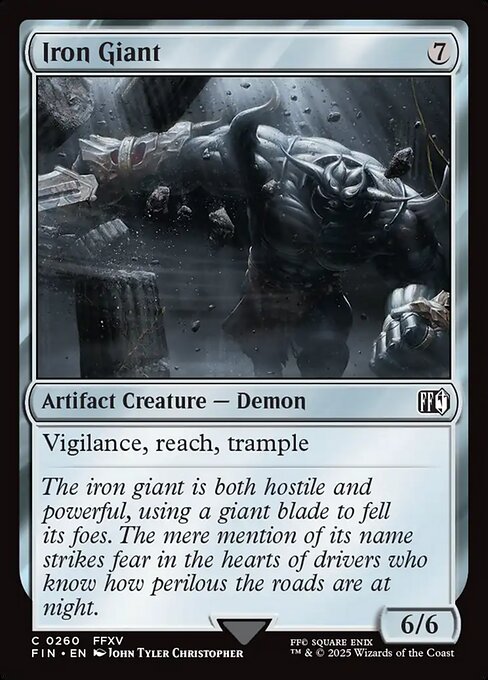 Iron Giant // Final Fantasy // FIN 260