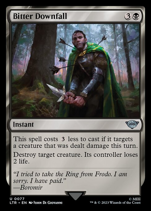 Bitter Downfall // The Lord of the Rings: Tales of Middle-earth // LTR 77