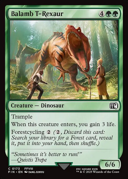 Balamb T-Rexaur // Final Fantasy // FIN 173