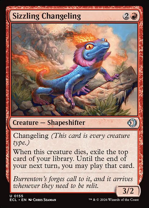 Sizzling Changeling // Lorwyn Eclipsed // ECL 155