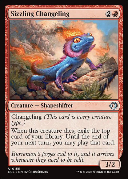 Sizzling Changeling // Lorwyn Eclipsed // ECL 155