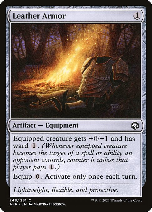 Leather Armor // Adventures in the Forgotten Realms // AFR 248