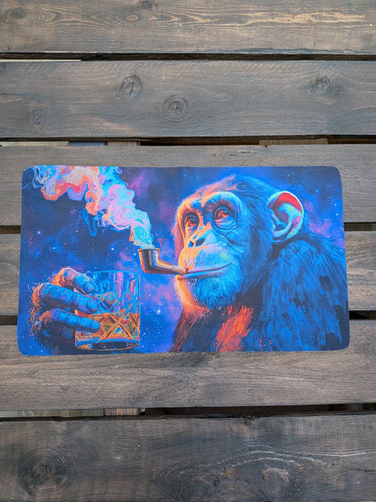 Monkey With A Typewriter Playmat 60x35cm