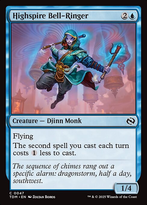 Highspire Bell-Ringer // Tarkir: Dragonstorm // TDM 47