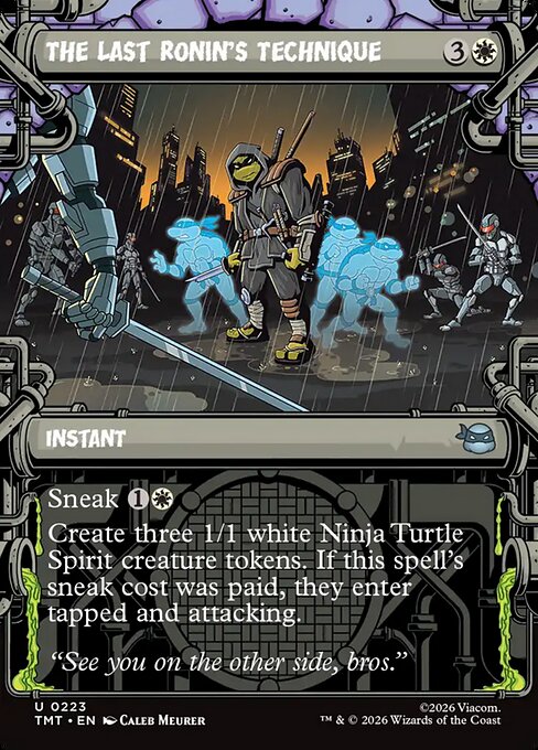 The Last Ronin's Technique // Teenage Mutant Ninja Turtles // TMT 223