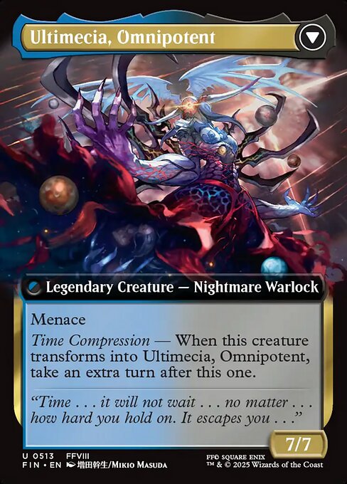 Ultimecia, Time Sorceress // Ultimecia, Omnipotent // Final Fantasy // FIN 513