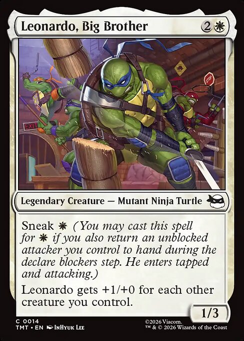 Leonardo, Big Brother // MTG // TMT 14
