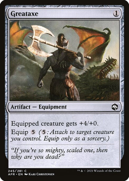 Greataxe // Adventures in the Forgotten Realms // AFR 245