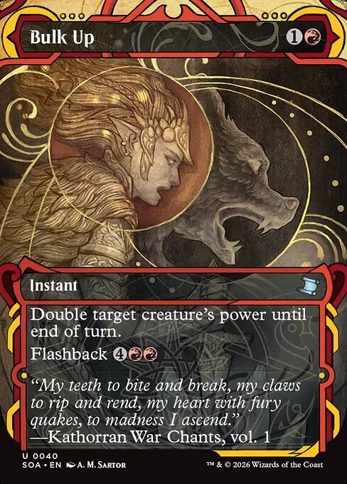 Bulk Up // Secrets of Strixhaven Mystical Archive // SOA 40
