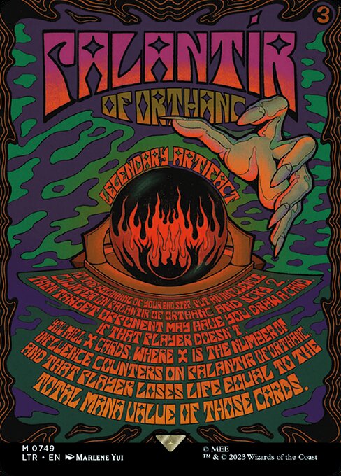 Palantír of Orthanc // The Lord of the Rings: Tales of Middle-earth // LTR 749